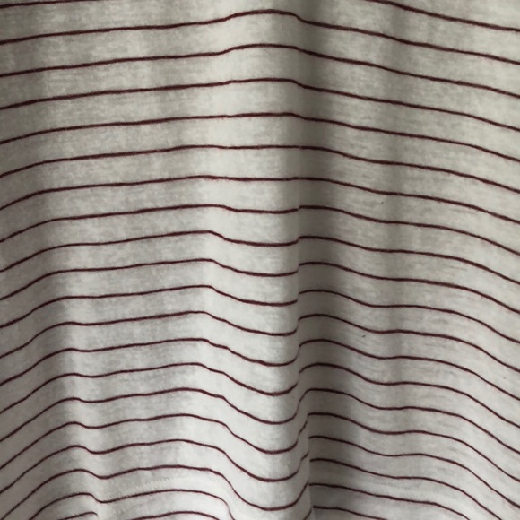 Loft white and red striped shirt - Picture 3 of 5